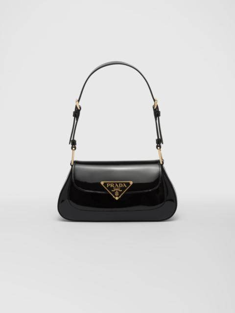 バッグ PRADA PLASTIC HANDLE PATENT HAND BAG PRADA PLASTIC HANDLE PATENT HAND BAG