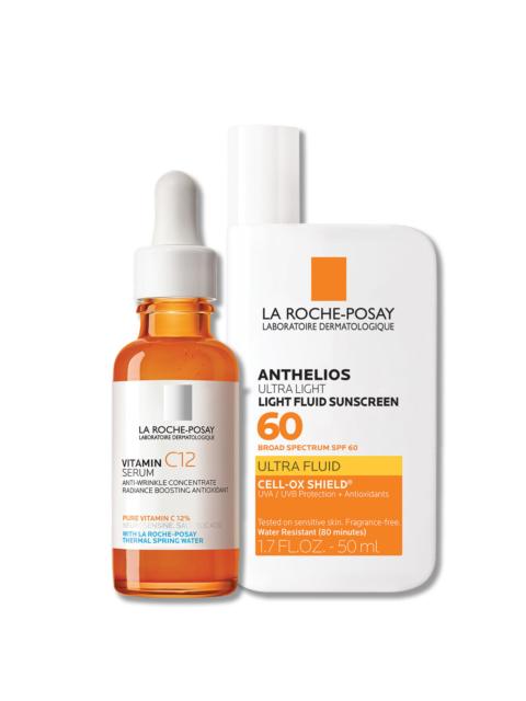 LA ROCHE-POSAY Vitamin C12 Serum & Anthelios Ultra-Light Sunscreen SPF 60