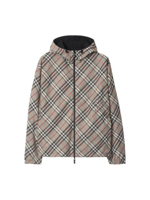 【関税&送料込】Burberry Embroidered Twill Reversible Jacket Burberry Embroidered twill reversible jacket | REVERSIBLE
