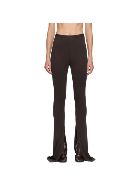 Rick Owens Lilies Brown Concordians Carmen Trousers