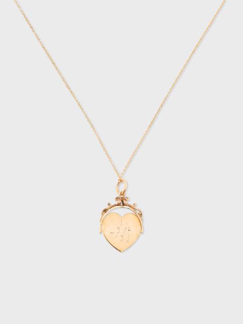 Paul Smith Vintage 'I Love You Heart Spinner' Necklace