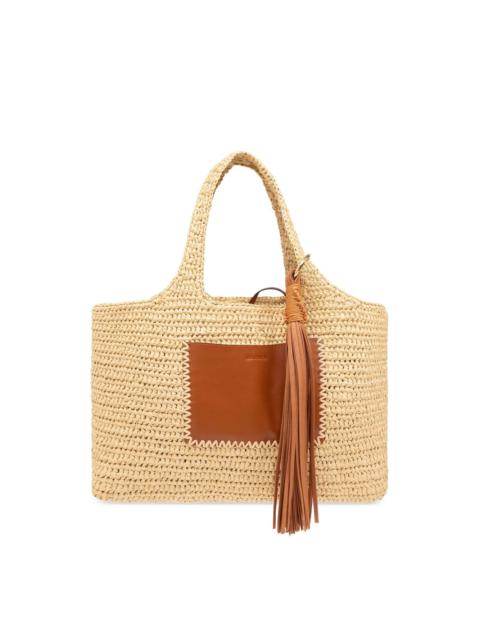 ULLA JOHNSON Kamari interwoven tote bag