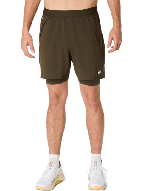 Asics ROAD 2N1 7IN SHORT