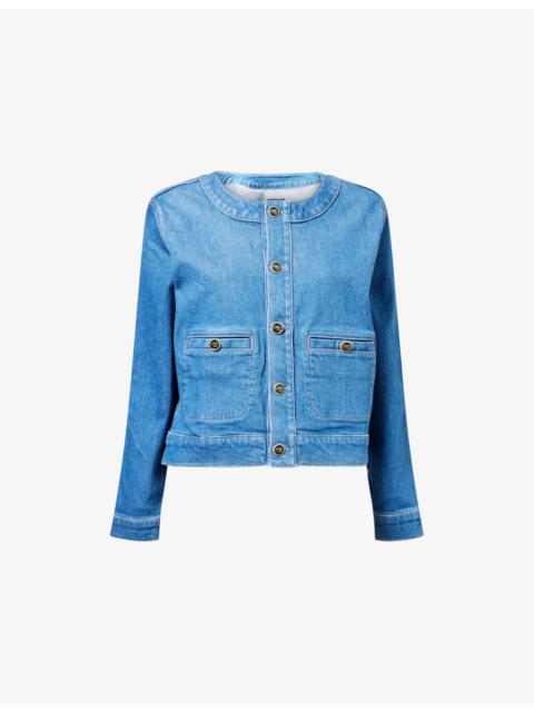 MOTHER The Stashed Picky Denim Jacket
