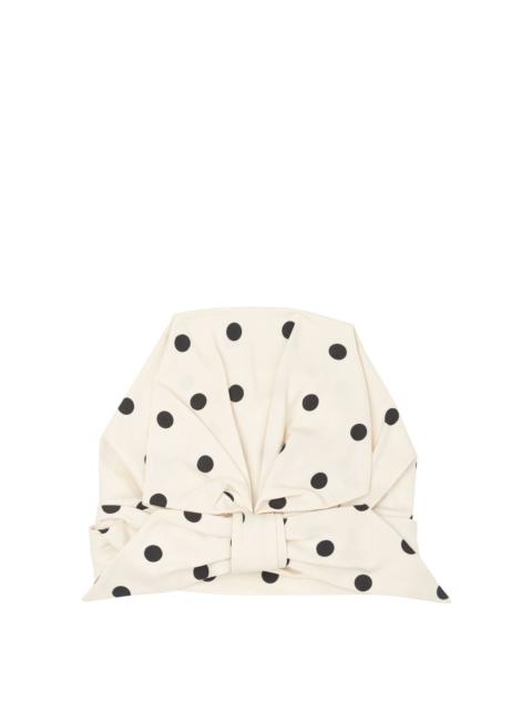 ハット VALENTINO GARAVANI wool rigid turban Beige Valentino Garavani Valentino Garavani Wool Rigid Turban Hats
