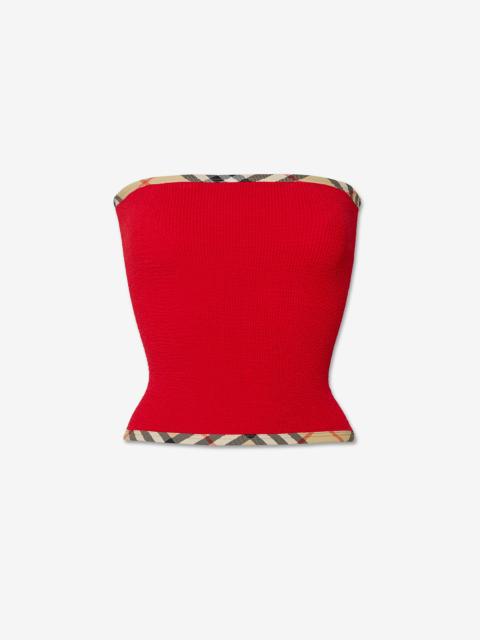 Burberry Devyn Swim Skirt/Tube Top