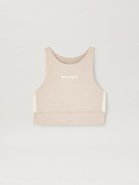Palm Angels Training Crop Tank Top