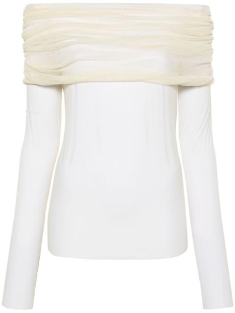 CHRISTOPHER ESBER Veiled top