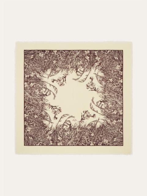 Loro Piana Loro Piana Campo di Lino Fiorito Shawl