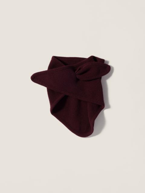 Miu Miu Wool and cashmere shawl