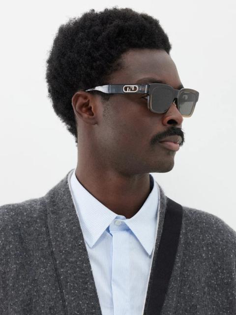 O'lock square acetate sunglasses