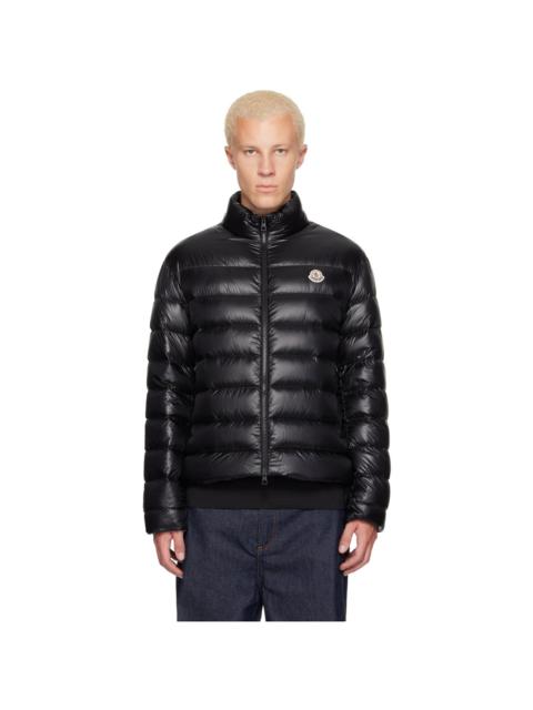 Moncler Black Sergesta Packable Short Down Jacket