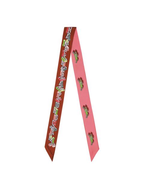 Longchamp Longchamp University Headband Cognac - Silk