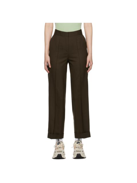 【関税込み】AERON ブラウン Zima トラウザーズ AERON Brown Zima Trousers | REVERSIBLE