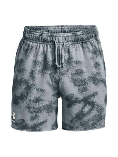 Under Armour Under Armour Rival Terry 6inch Short 'Blue Grey' 1377578-465