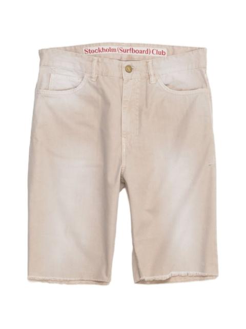 Stockholm Surfboard Club raw-hem shorts