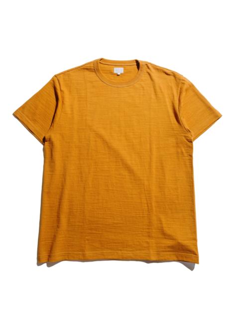 The Real McCoys MC19010 Athletic T-Shirt / Loop-Wheel Mustard