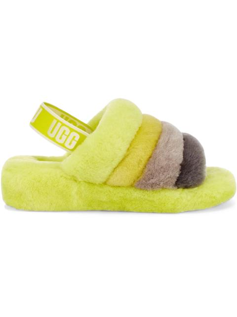 UGG UGG Fluff Yeah Slide Sulfur Multi (Women's)