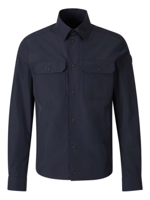 Moncler flap-pocket shirt jacket