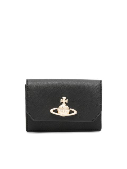Vivienne Westwood orb-plaque wallet