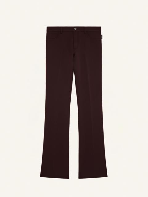 courrèges 70'S BOOTCUT TWILL PANTS