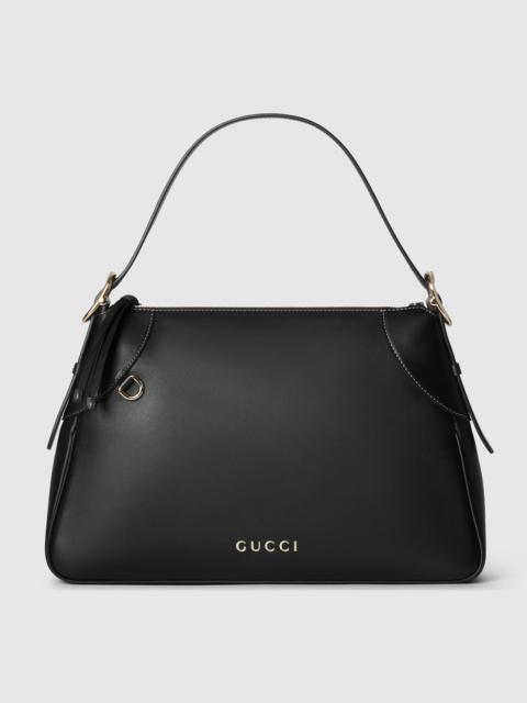 GUCCI GG Emblem medium shoulder bag