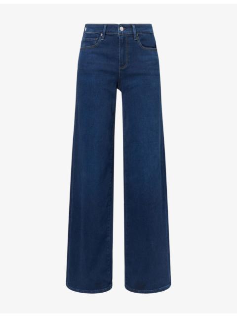 PAIGE Tatum Wide-Leg Denim Jeans