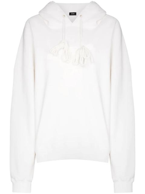 We11done Teddy cotton hoodie