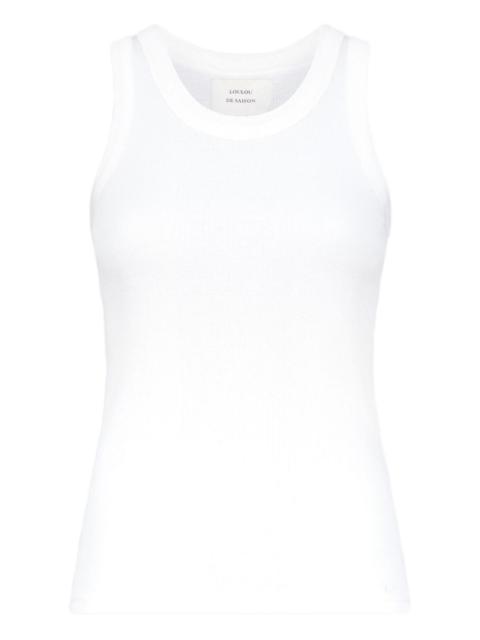 Loulou de Saison LIMBA embroidered tank top