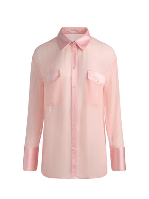 Alice + Olivia FINELY OVERSIZED UTILITY SHIRT