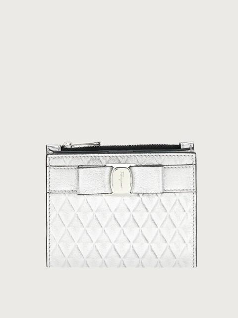 FERRAGAMO VARA BOW COMPACT WALLET