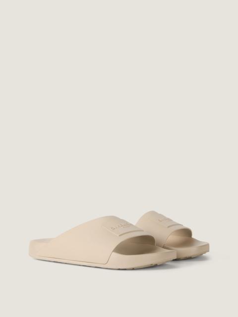 Givenchy LABEL SLIDE MULES IN RUBBER