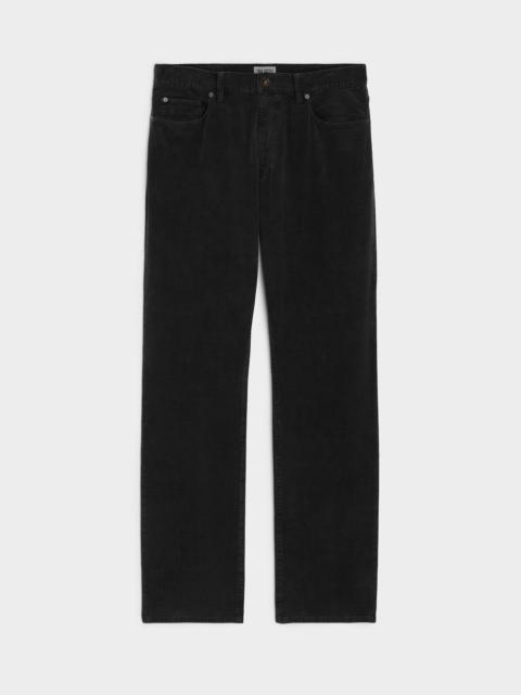 TODD SNYDER Straight 5-Pocket Corduroy Pant