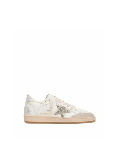 Golden Goose Ball Star glitter-patch sneakers