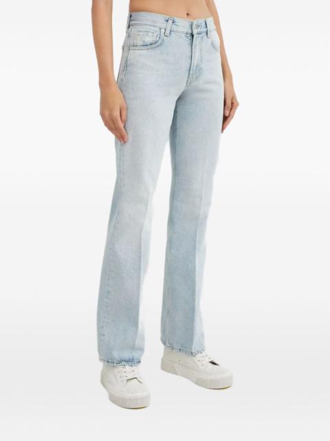 HAIKURE Flora press-crease flared jeans