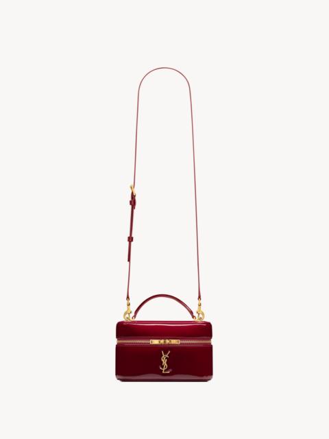 SAINT LAURENT GABY VANITY IN PATENT LEATHER