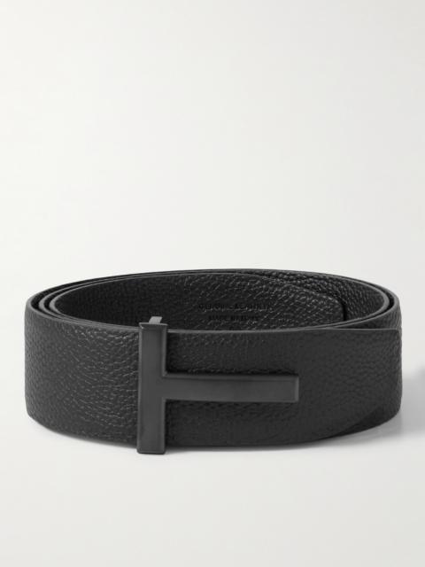 TOM FORD 4cm Full-Grain Leather Belt
