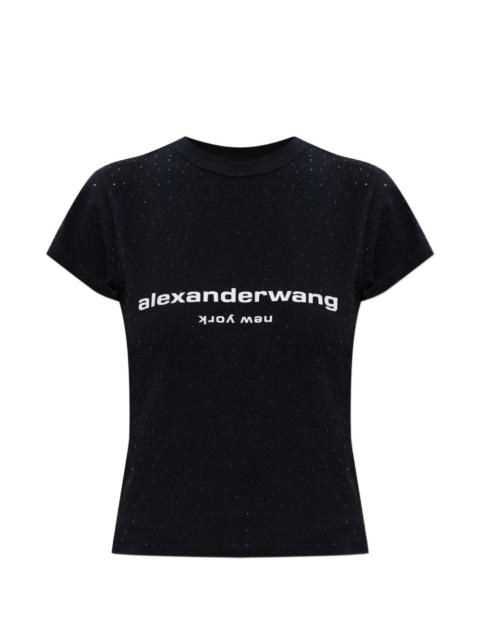Alexander Wang rhinestone-embellished T-shirt