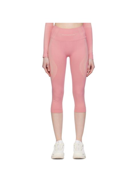 MISBHV Pink Jacquard Leggings