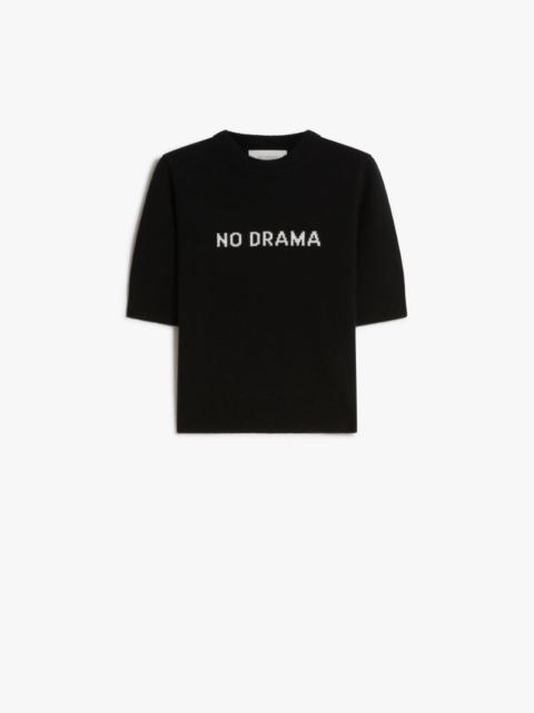 Sportmax Cashmere and wool short-sleeved jumper