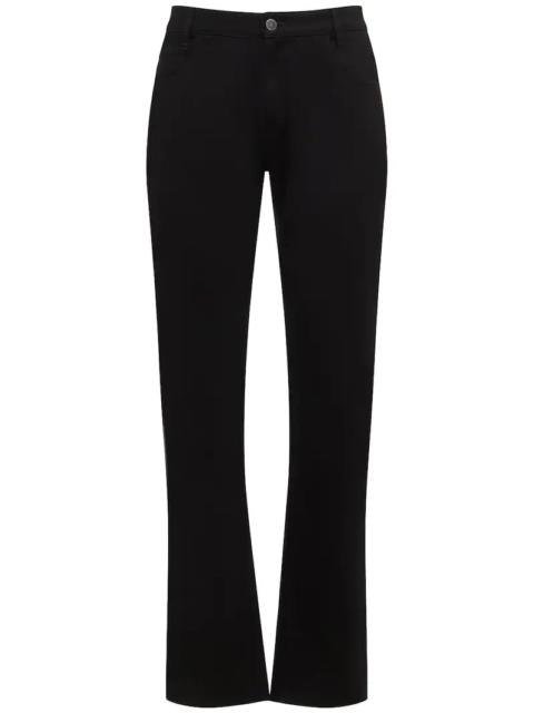 Raf Simons SMILEY SLIM COTTON DENIM JEANS