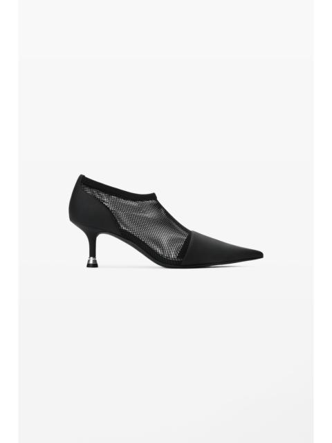 Alexander Wang fei 65mm mesh bootie