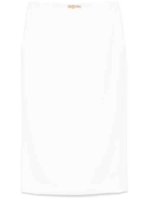ELISABETTA FRANCHI crepe midi skirt