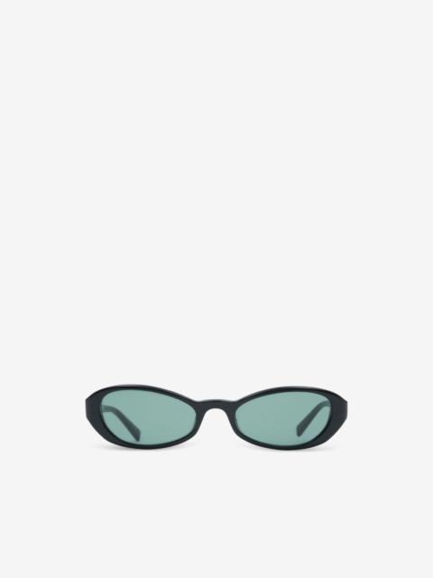 SAINT LAURENT oval-frame sunglasses
