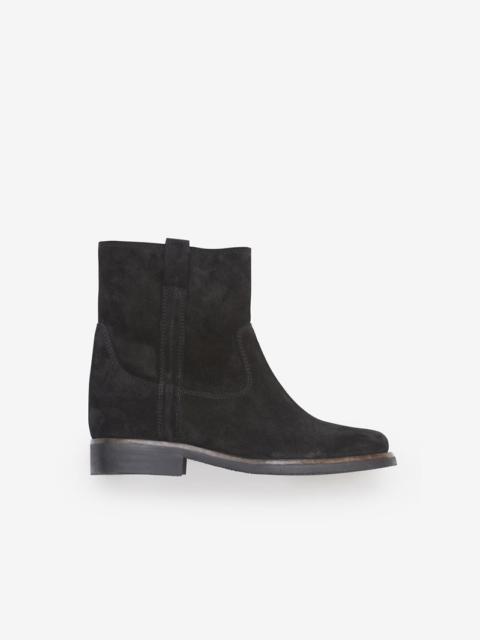 isabel marant dewina suede ankle boots