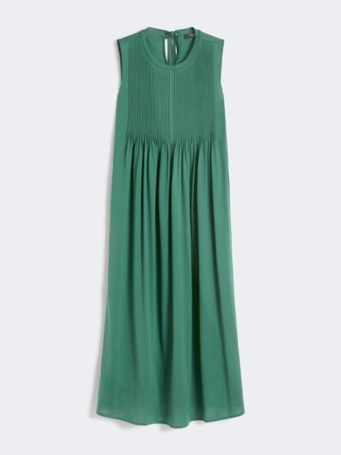 WEEKEND Max Mara Cotton jersey fluid dress - GREEN