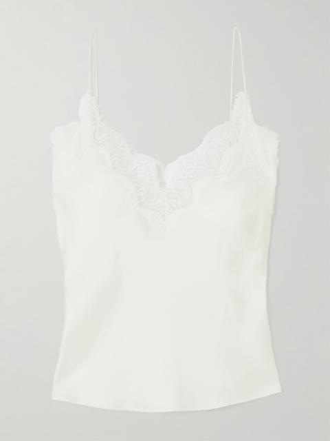 RÓHE Lace-trimmed Silk Camisole