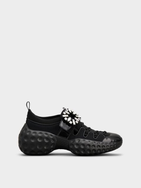 Roger Vivier Viv' Run Light Sneakers in fabric