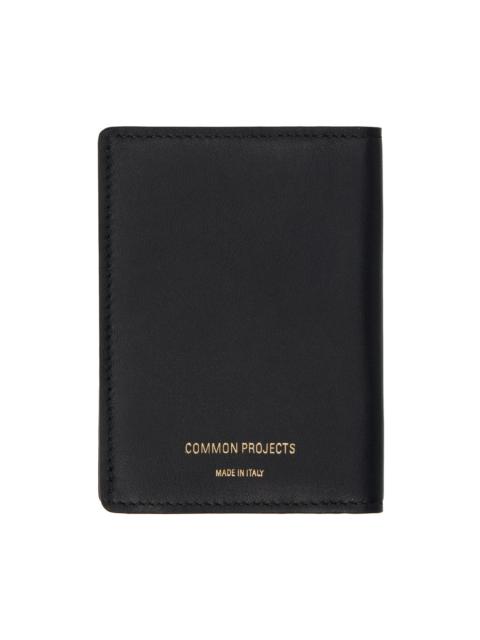 Common Projects Black Bifold Card Holder