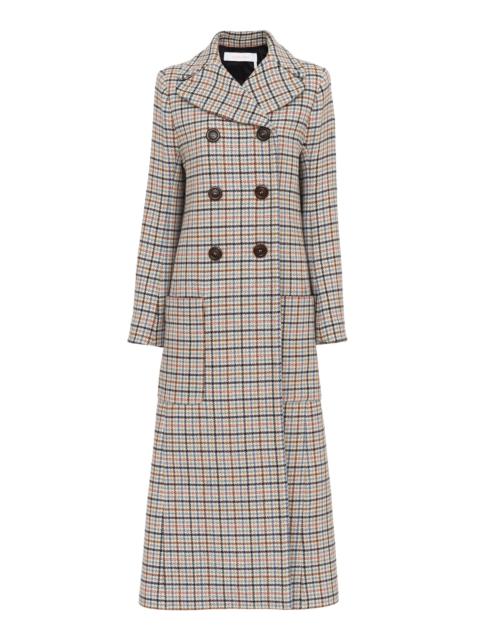 See by Chloé LONG CHECKED COAT